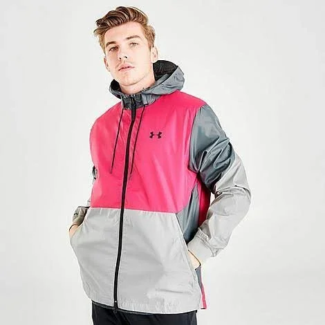 Under Armour Men's Legacy Windbreaker White/Black Small