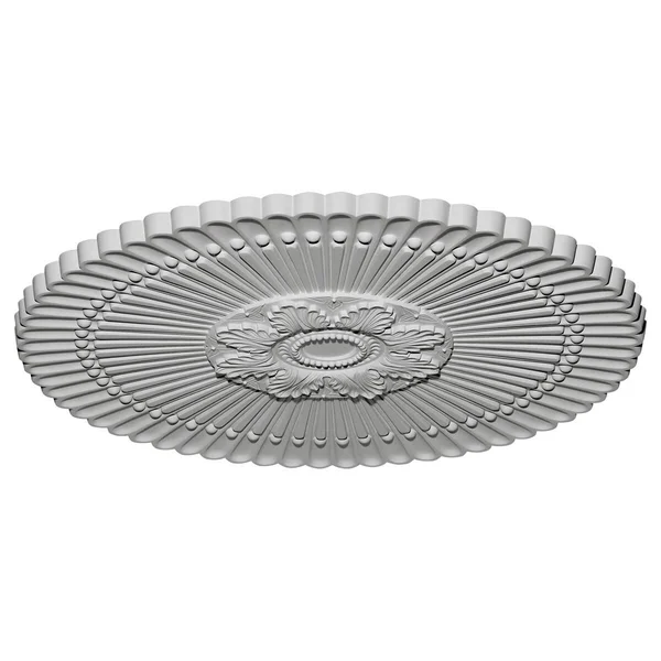30x22OD x 1 1/4x22P Nexus Ceiling Medallion (Fits Canopies Up to 2 3/4x22), Hand-Painted Athenian Green Crackle