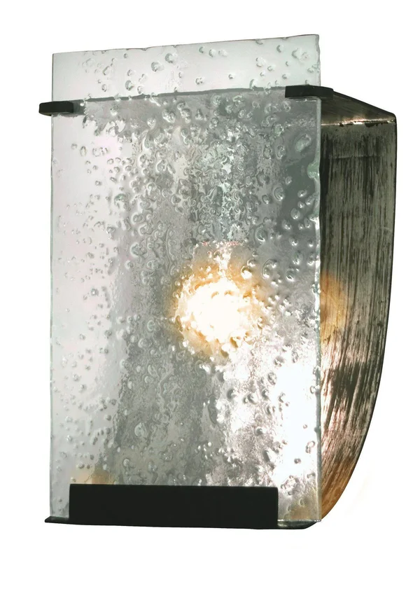 Varaluz 160B01 Rain 1-Light Bath in Rainy Night