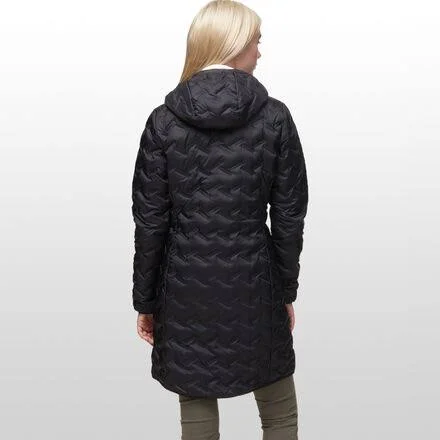 Columbia Delta Ridge Long Down Jacket - Women's Black - Xs
