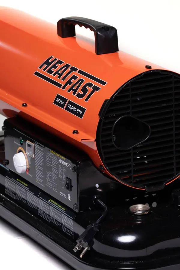 HeatFast HF175K BTU 175 - 000 Forced Air Kerosene Heater with Thermostat