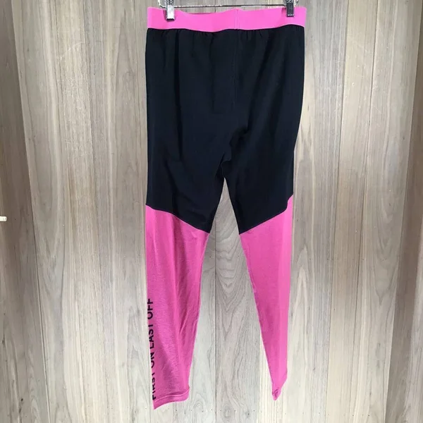 Mons Royale Christy Leggings Pink/Black, Xs, New