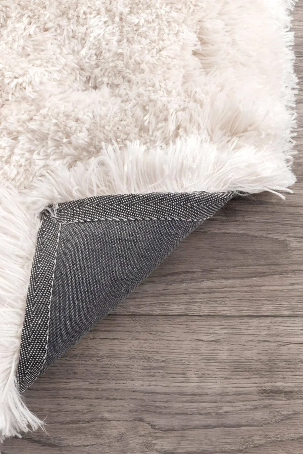nuLOOM Kristan Hand Tufted Shag Runner Rug, 2& 6x22 x 8&, Ivory