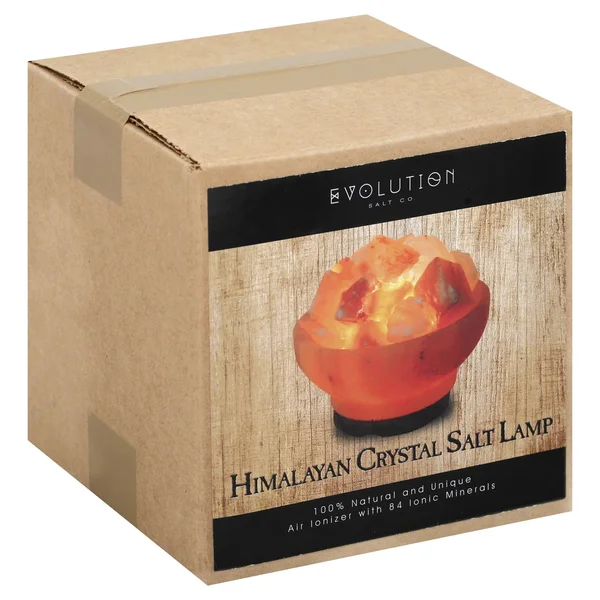 Evolution Salt Lamp - Himalayan Crystal, Fire Bowl