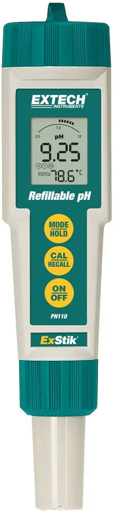 Extech PH110 ExStik Ph Meter - Waterproof, Refillable