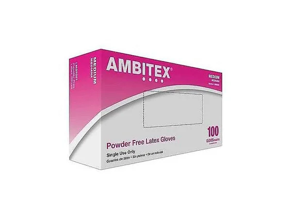 Gloves Latex Powder Free Medium
