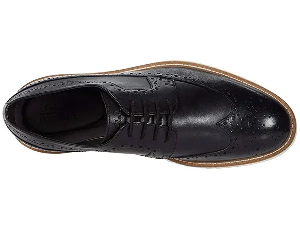 Men's Clarks Ernest Limit Wing Tip Oxford - Size: 7, Black