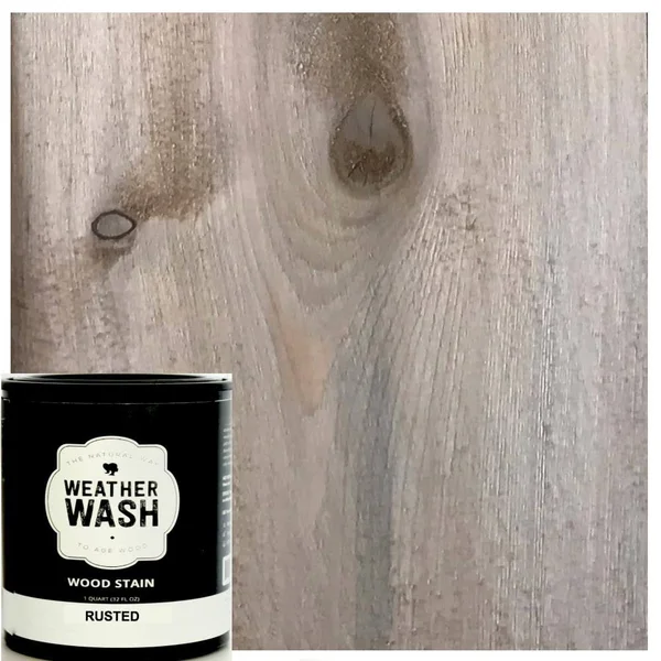 1 gal. Rusted Interior Weatherwash Aging Stain - Size: Gallon, Brown