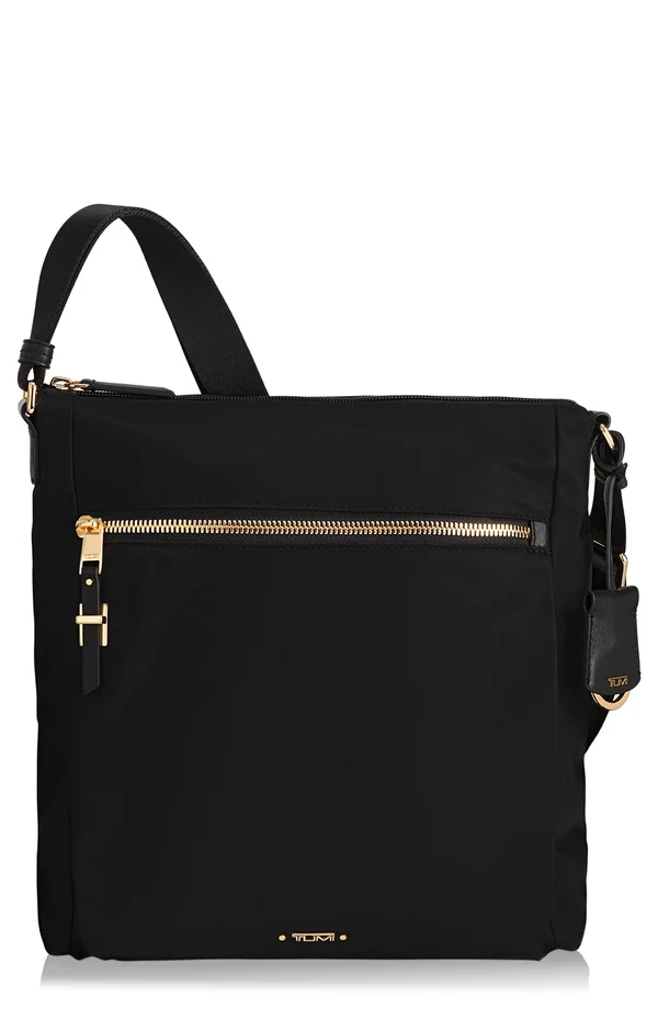 Tumi Black Voyageur Canton Crossbody Bag