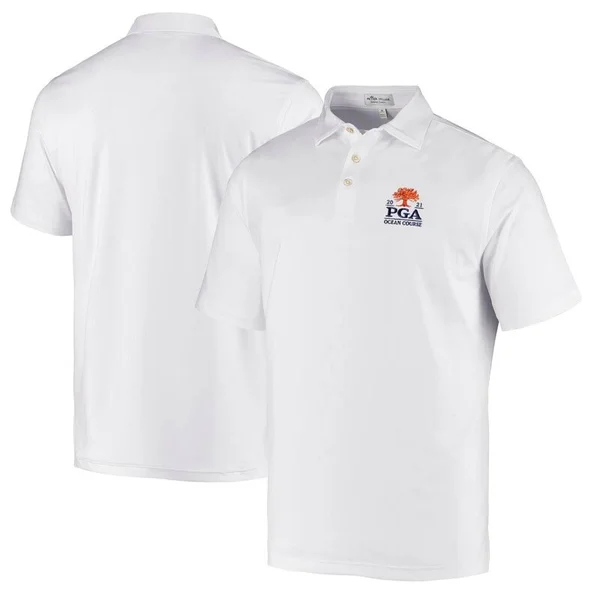 Peter Millar Solid Stretch Jersey Polo