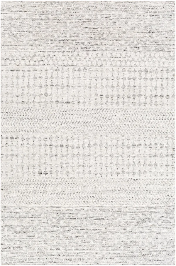 Boho FHM Handmade Tribal Chenille Khaki Area Rug