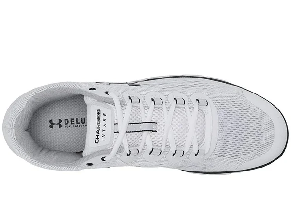 Under Armour Men's Charged Intake 4 Running Shoes - White - 10.5