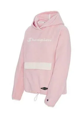Champion Women's Sherpa Hoodie - Hush Pink - XL Average