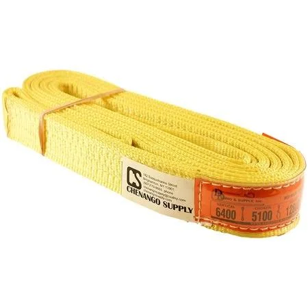 DD Sling. Multiple Sizes in Listing! (Made in USA) 2x22 x 12, 2 Ply, Nylon Lifting Slings, Eye & Eye, Heavy Duty (900 Webbin