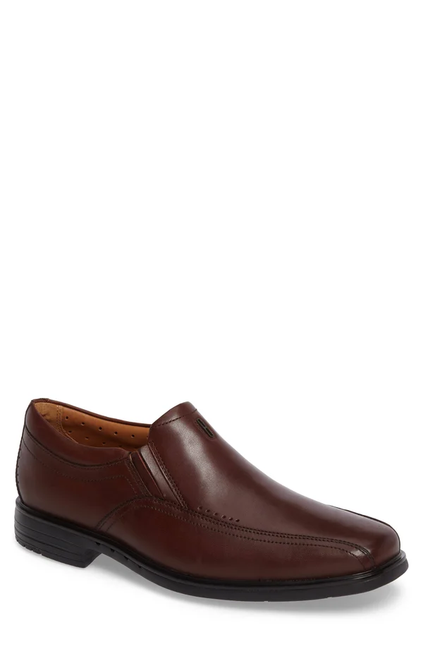 Clarks UnSheridan Go Brown Leather - Men's, Size: 8