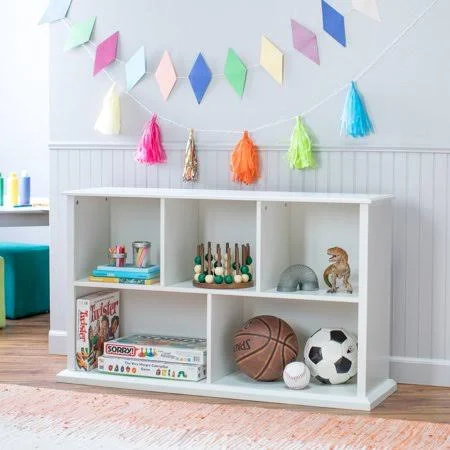 Classic Playtime White Multi Cube Stackable Bookcase