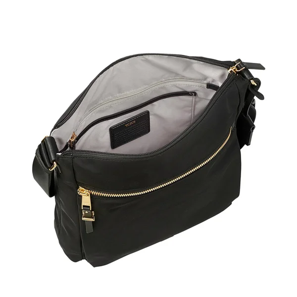 Tumi Black Voyageur Canton Crossbody Bag