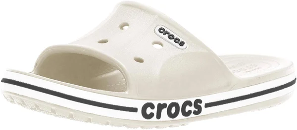 Crocs White Bayaband Slide