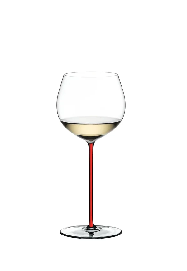 Riedel Fatto A Mano Oaked Chardonnay Wine Glass (Red)