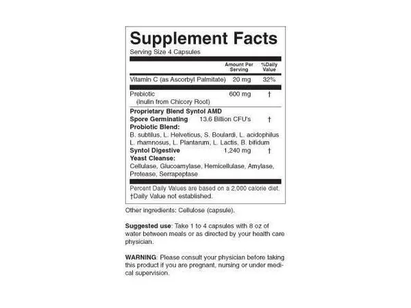 Arthur Andrew Medical Syntol Advanced Microflora Delivery - Capsules - 360 count