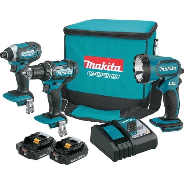 Makita CT320R 18V Compact Lithium-Ion Cordless Combo Kit (3 Piece)