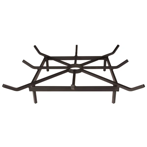 24 x 24 inch Square Wheel Fire Pit Grate