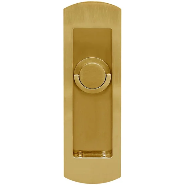 INOX FH2992 FH29 Series Privacy Pocket Door Lock with TT09 Thumb-Turn Release - Aged Brass