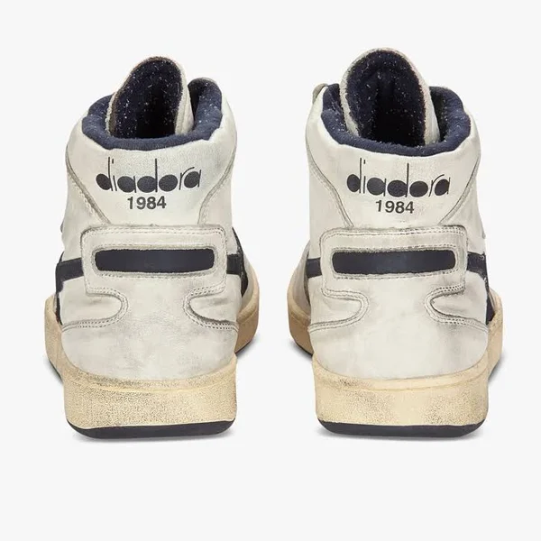 Diadora Mi Basket Used White