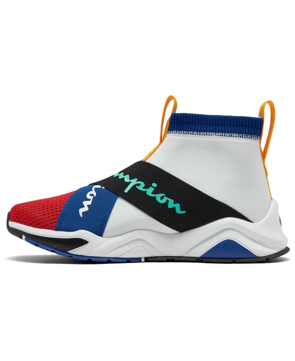 Champion Men's Rally Crossover Casual Shoes - 13.0, White/Red