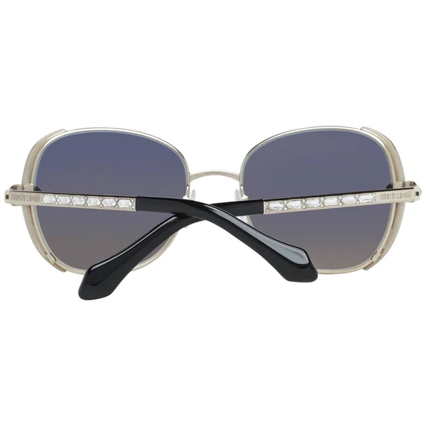 Roberto Cavalli Subra Rc974s 32x Gold Oval Sunglasses