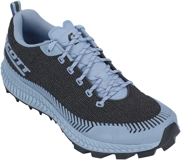 Scott Women's Supertrac Ultra RC Running Shoe 6.5 - Black/Glacier Blue