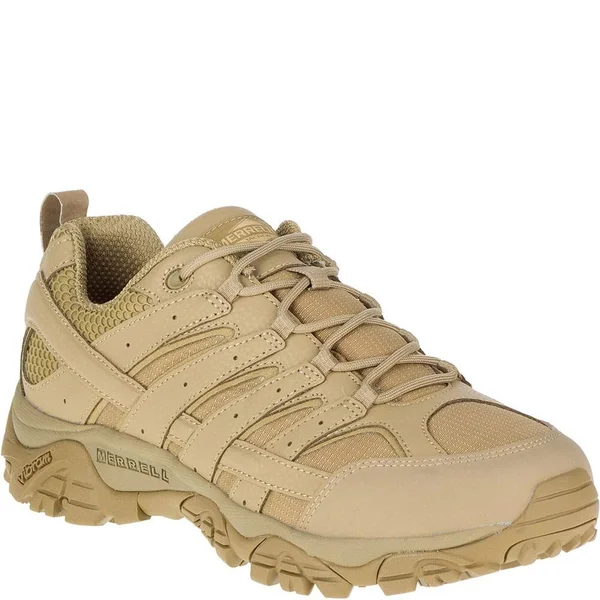 Merrell Men's Moab 2 Tactical Shoe Wide Width - Size: 7.5, Coyote