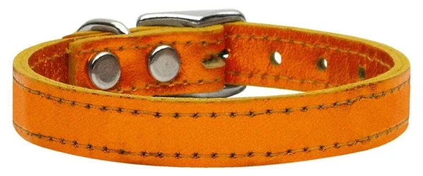 Plain Metallic Leather Bronze 16