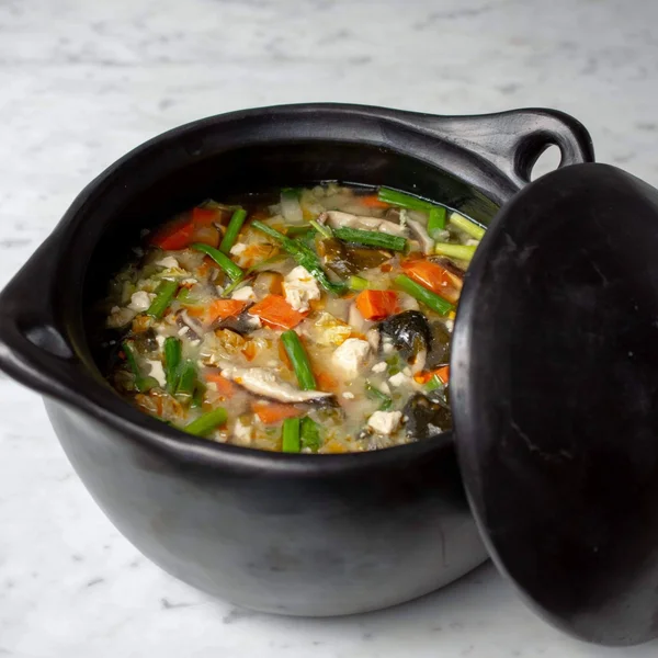 Ancient Cookware - Stew Chamba Pot, Large 6 Quarts