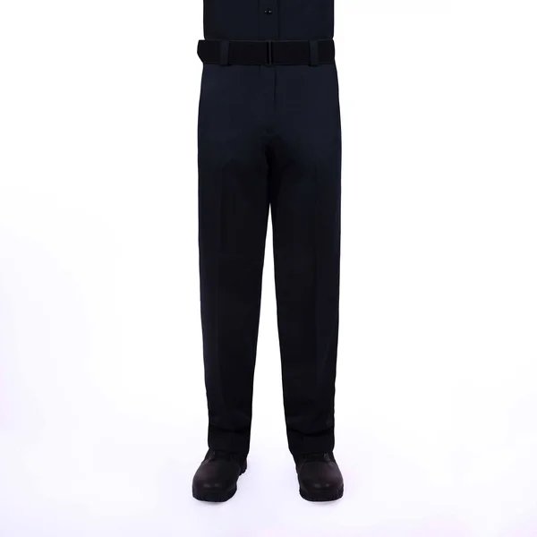 Law Enforcement Uniform Pants - 4-Pocket Polyester Pants Size 28 Tall in Dark Navy Blue, Cotton/Polyester by Blauer