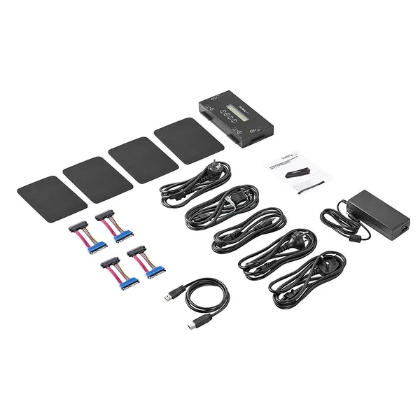 StarTech.com Dual Bay SATA HDD Docking Station - for 2 x 2.5, 3.5x22 SATA SSD, HDD - Hot Swap - Hard Drive Docking Station - S