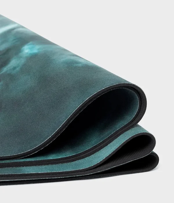 Equa Eko Round Yoga Mat 3mm Luna Night (Blue) - 59x22 (150cm) Diameter