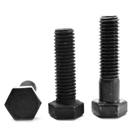 3/8 inch-24 x 6 1/2 inch (PT) Fine Thread Grade 8 Hex Cap Screw (Bolt) Alloy Steel Black Oxide Pk 175