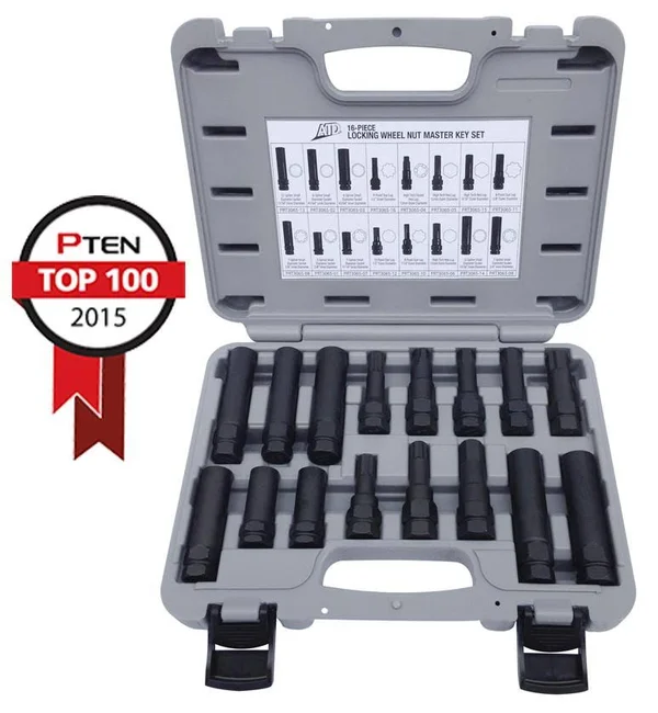ATD Tools 3065 - 16-Piece Locking Wheel Nut Master Key Set