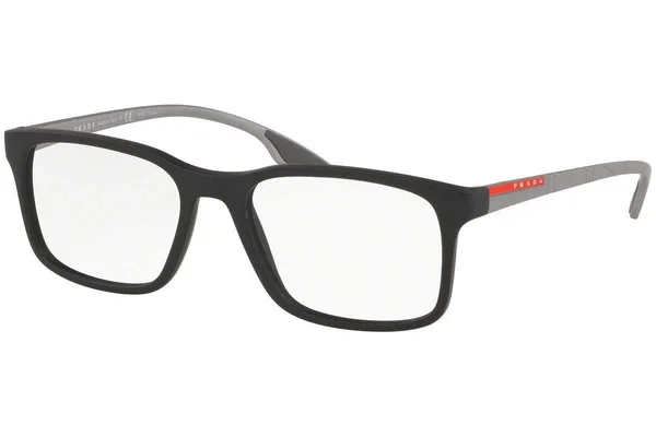 Prada Linea Rossa PS 01LV 4901O1 Black Rubber
