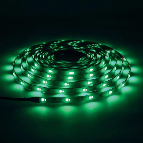 Commercial Electric 24 ft White & Multicolor (RGB+W) Indoor/Outdoor LED Tape Light w/Remote