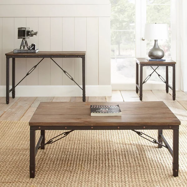 Steve Silver Jersey Antique Tobacco End Table