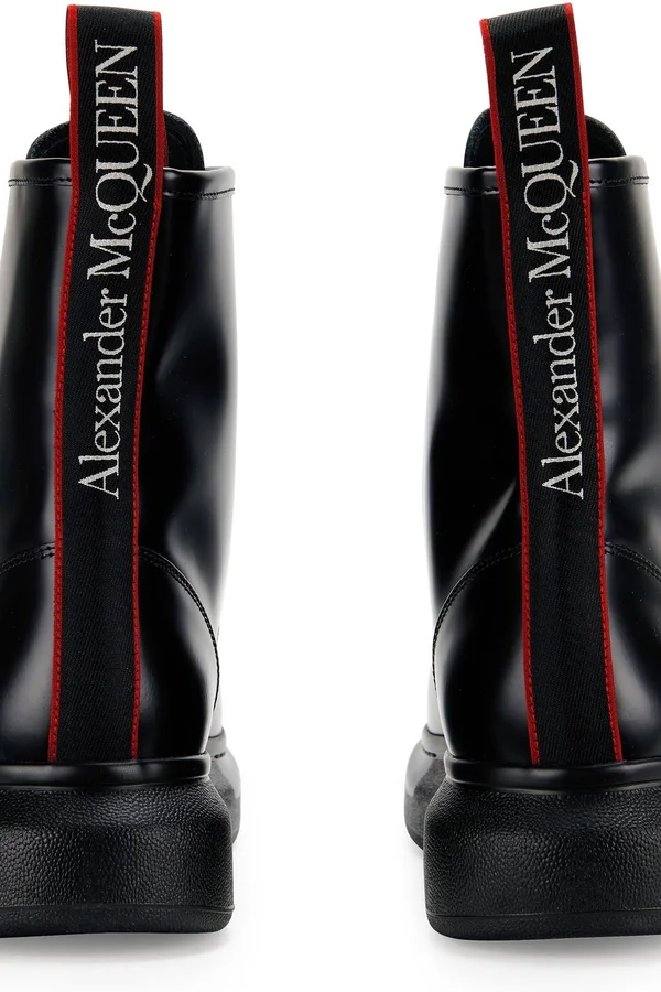 Alexander McQueen - Hybrid Lace-Up Boots, Men, Black