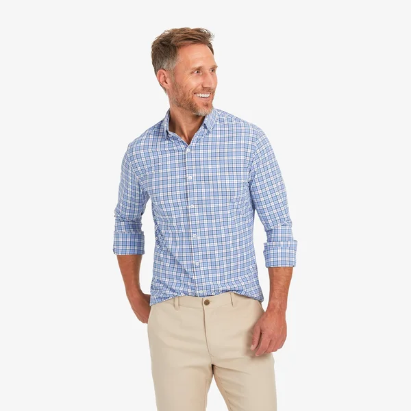 Mizzen+Main Men's Lightweight Leeward Dress Shirt