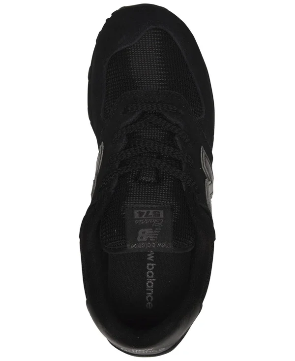 New Balance 574 Classic Shoes Black/Black Size 12