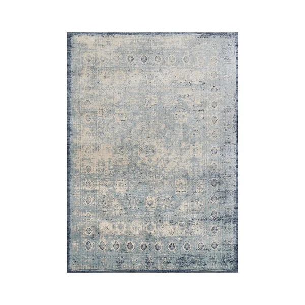 Loloi Anastasia AF-14 2&7x22 x 10& Light Blue, Ivory Rug