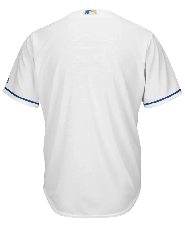 Men's Majestic White Kansas City Royals Official Cool Base Jersey