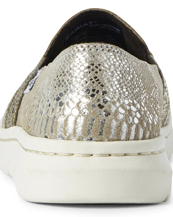 Ariat Women's Ryder Casual Shoes - Silver Snake Print