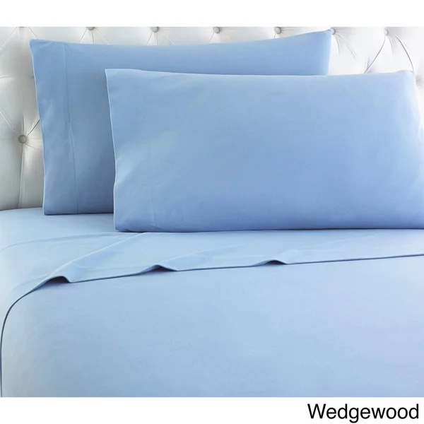 Micro Flannel King Sheet Set - Metro Stripe