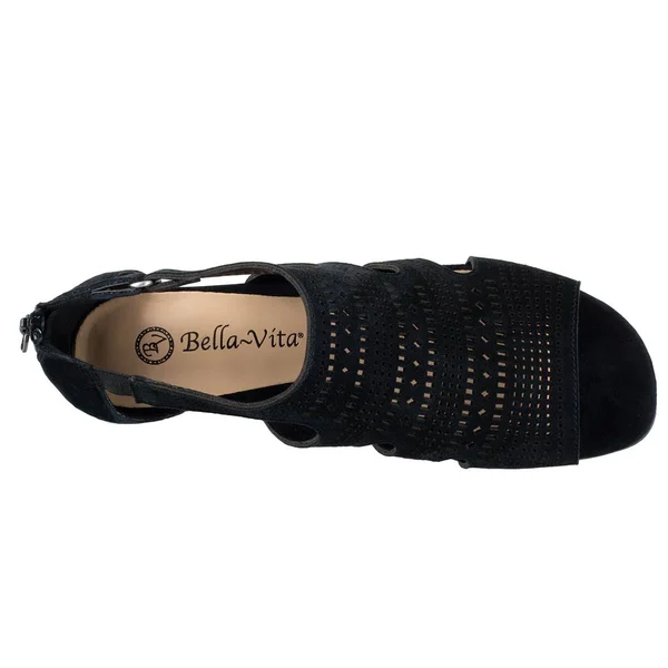 Bella Vita Quinby Women's Sandal - Black Size 10